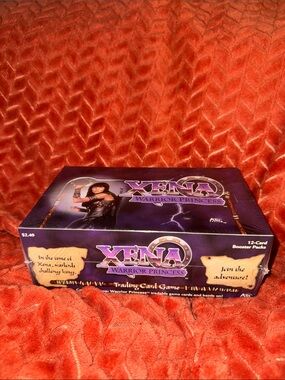 Factory Sealed Xena Warrior Princess TCG booster box Vintage 1998